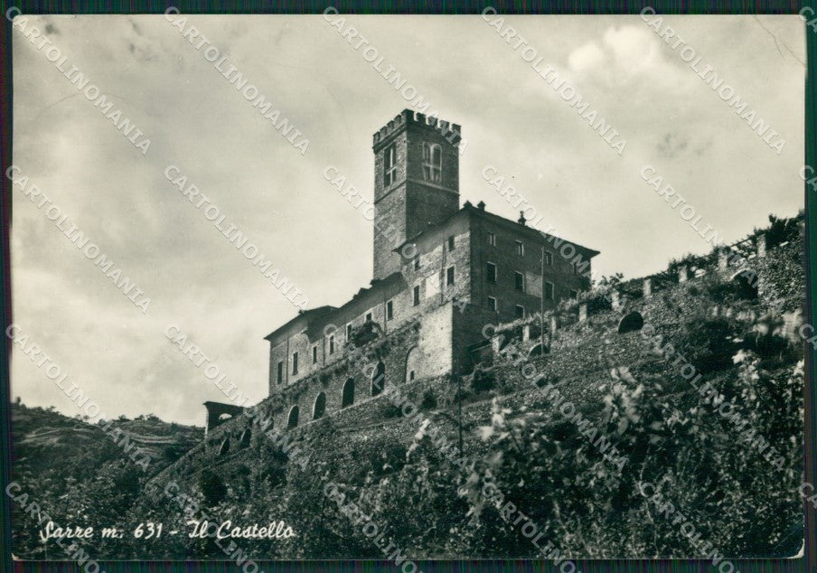 Aosta Sarre Castello PIEGHE Foto FG cartolina KB1477 – fronte