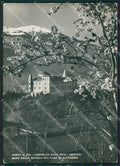 Aosta Città Castello Scuola Militare Alpinismo Foto FG cartolina KB1481 – fronte