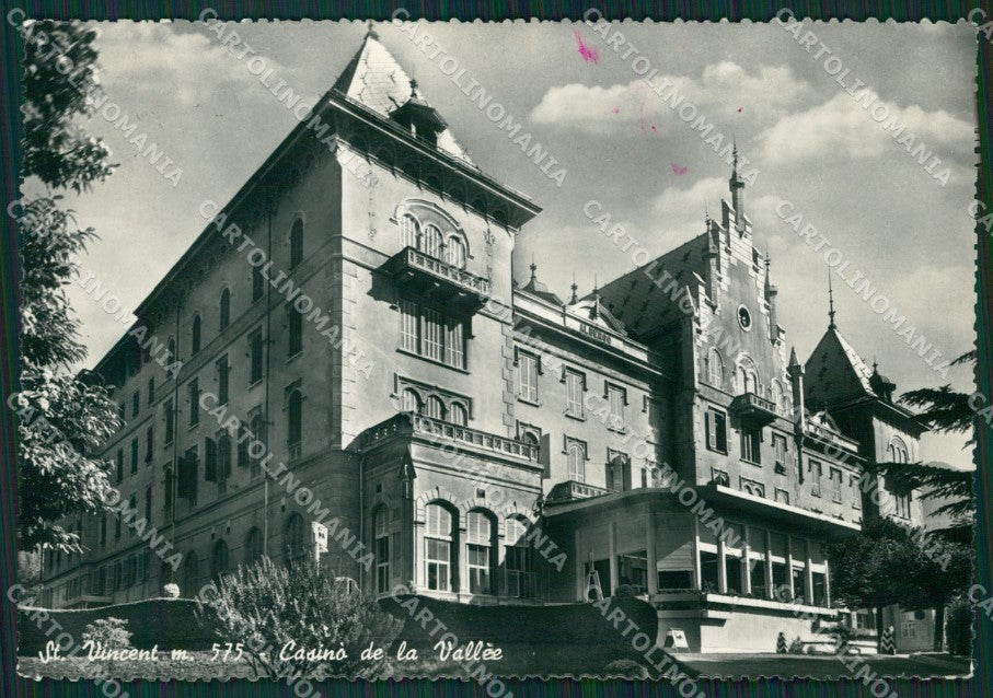 Aosta Saint Vincent Foto FG cartolina KB1490 – fronte