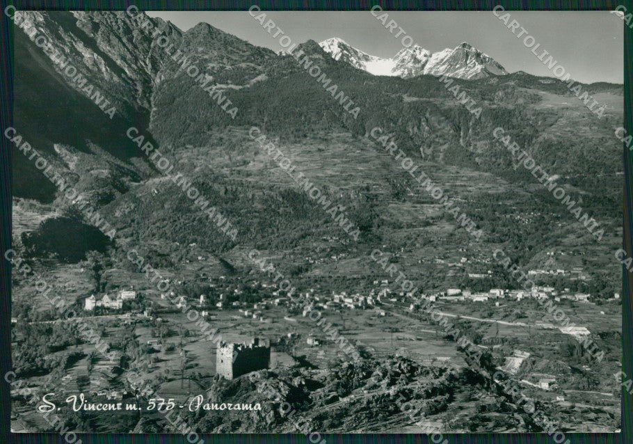 Aosta Saint Vincent Foto FG cartolina KB1508 – fronte