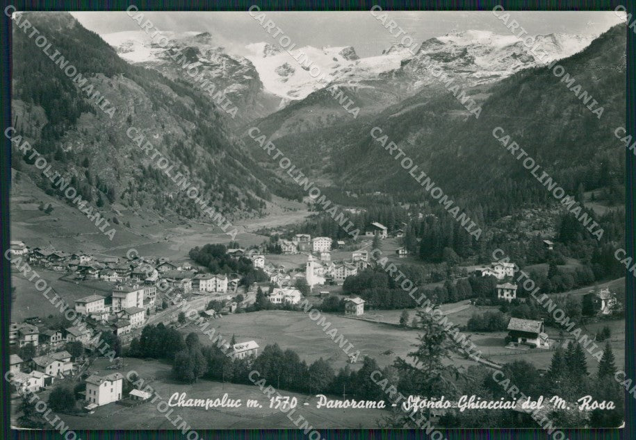 Aosta Ayas Champoluc Monte Rosa Foto FG cartolina KB1521 – fronte