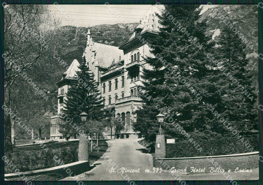 Aosta Saint Vincent Foto FG cartolina KB1528 – fronte