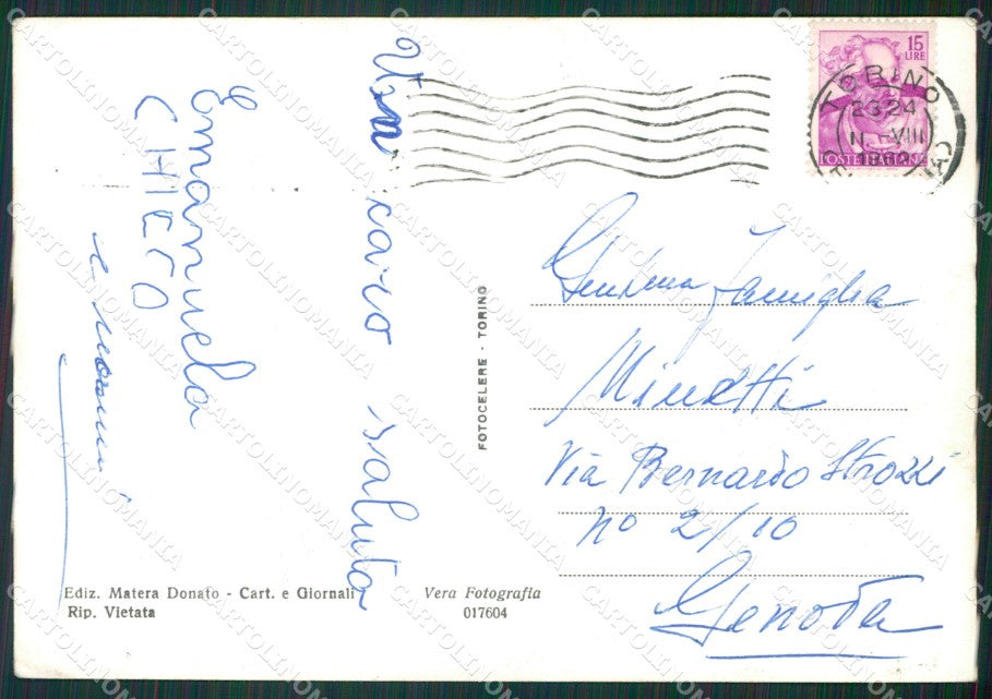 Aosta Brusson Arcezaz Foto FG cartolina KB1529 – retro