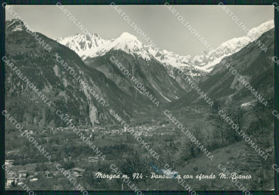 Aosta Morgex Monte Bianco Foto FG cartolina KB1530 – fronte