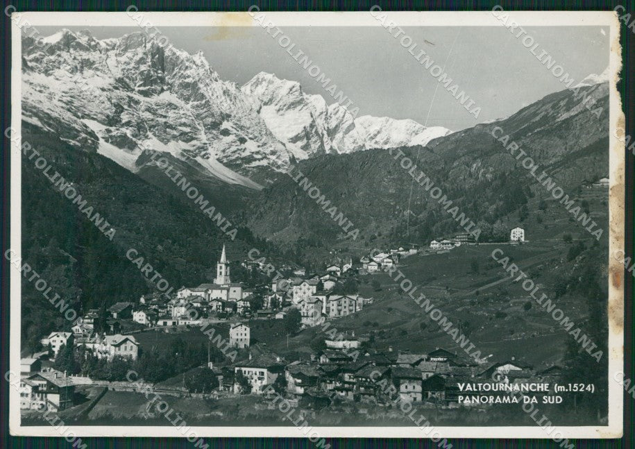 Aosta Valtournanche ABRASA Foto FG cartolina KB1542 – fronte