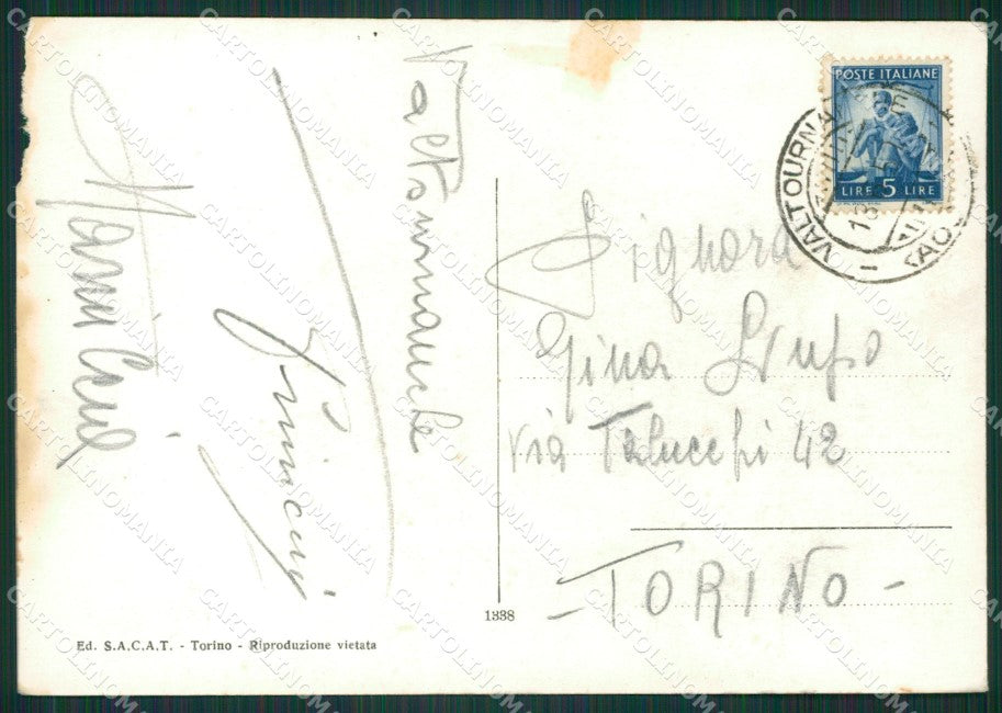 Aosta Valtournanche ABRASA Foto FG cartolina KB1542 – retro