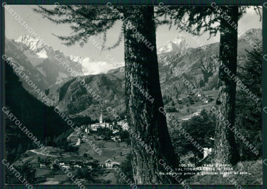 Aosta Valtournanche Foto FG cartolina KB1549 – fronte