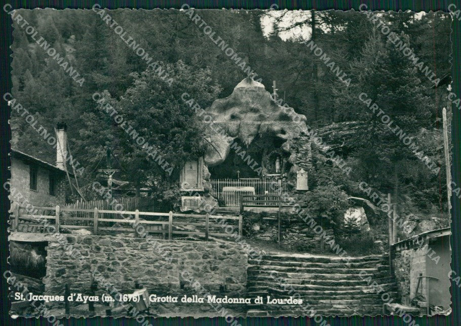 Aosta Ayas Saint Jaques PIEGHINE Foto FG cartolina KB1553 – fronte