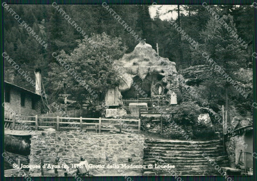 Aosta Ayas Saint Jaques Foto FG cartolina KB1566 – fronte