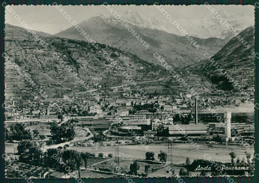 Aosta Città Foto FG cartolina KB1568 – fronte