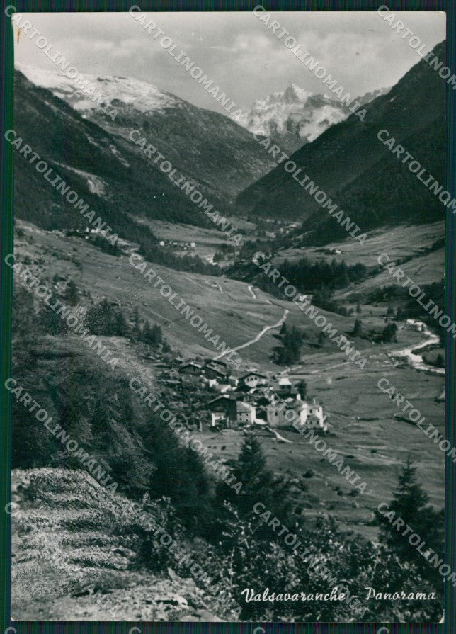 Aosta Valsavaranche Foto FG cartolina KB1570 – fronte