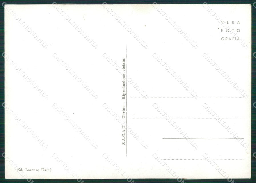 Aosta Valsavaranche Foto FG cartolina KB1570 – retro