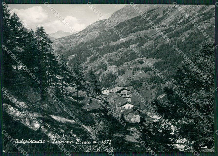 Aosta Valgrisanche Bonne di Foto FG cartolina KB1571 – fronte