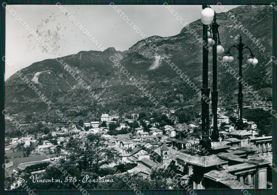 Aosta Saint Vincent Foto FG cartolina KB1582 – fronte
