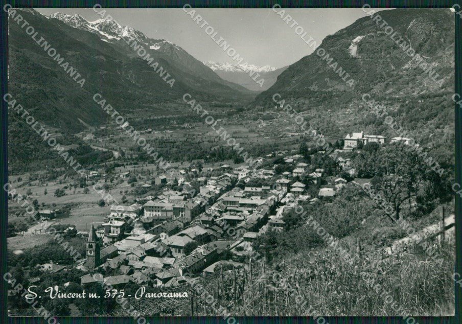 Aosta Saint Vincent Foto FG cartolina KB1585 – fronte