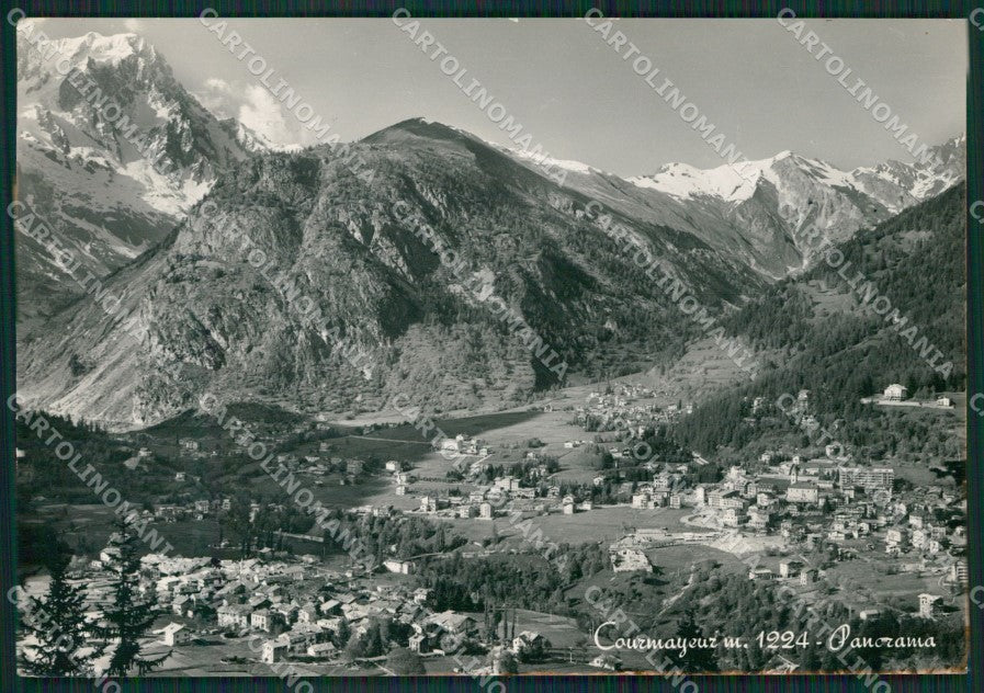 Aosta Courmayeur Foto FG cartolina KB1610 – fronte