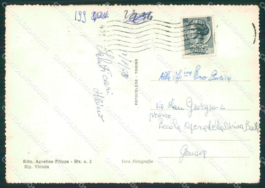 Aosta Gressoney Champsil Foto FG cartolina KB1618 – retro