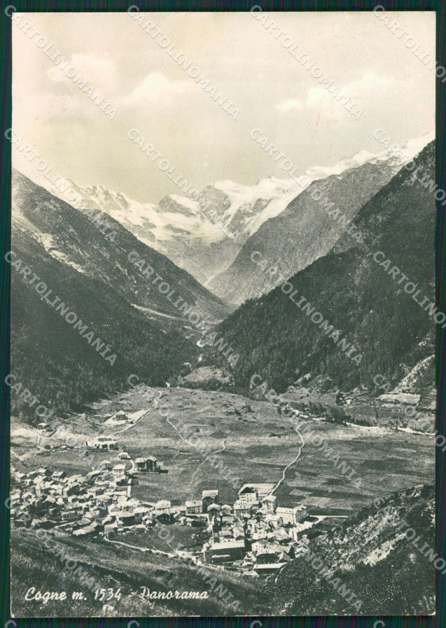 Aosta Cogne ABRASA Foto FG cartolina KB1622 – fronte