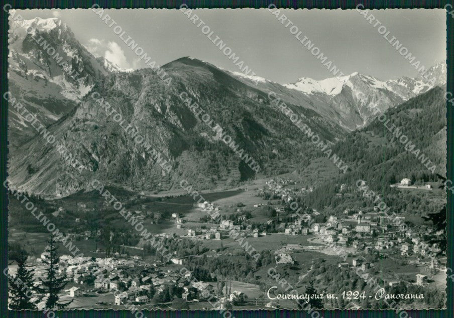 Aosta Courmayeur Foto FG cartolina KB1625 – fronte