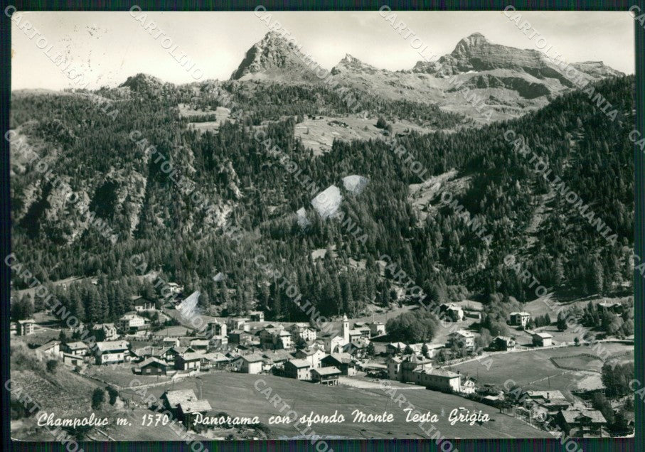 Aosta Ayas Champoluc Monte Testa Grigia Foto FG cartolina KB1627 – fronte