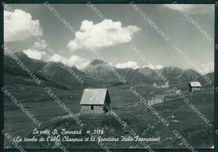 Aosta Piccolo San Bernardo Frontiera Foto FG cartolina KB1639 – fronte