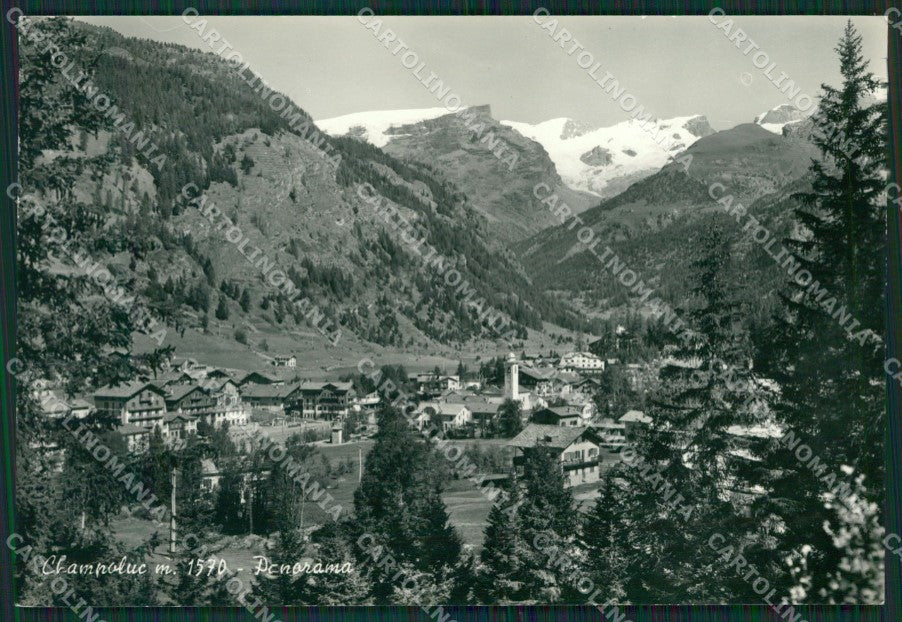 Aosta Ayas Champoluc PIEGHINE Foto FG cartolina KB1642 – fronte