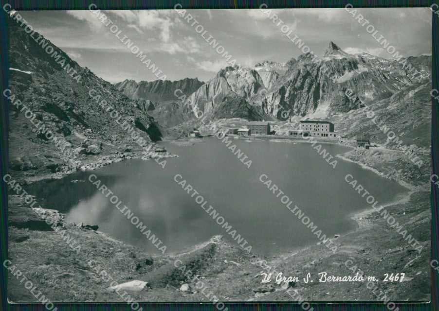 Aosta Gran San Bernardo STRAPPO Foto FG cartolina KB1653 – fronte