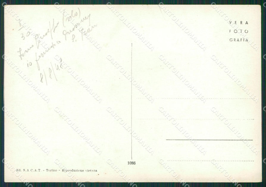 Aosta Gressoney la Trinitè Foto FG cartolina KB1656 – retro