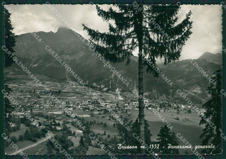 Aosta Brusson PIEGHINA Foto FG cartolina KB1666 – fronte