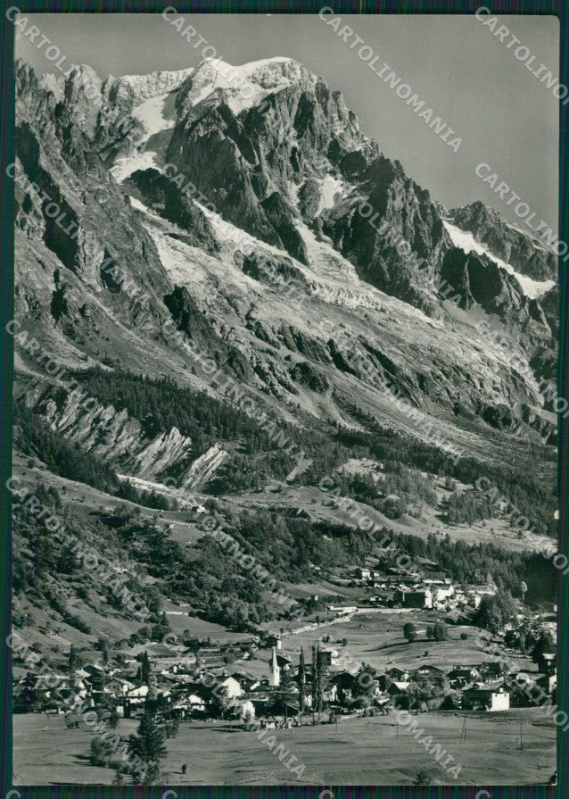 Aosta Courmayeur Entrèves Foto FG cartolina KB1667 – fronte