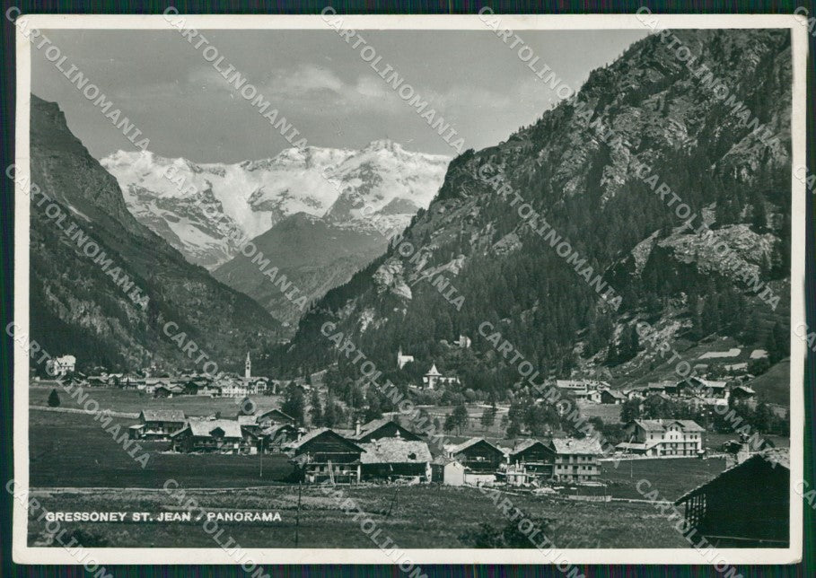 Aosta Gressoney Saint Jean PIEGHE Foto FG cartolina KB1676 – fronte