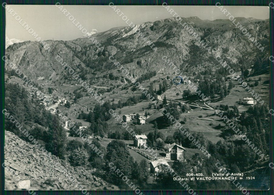 Aosta Valtournanche COLLA PIEGHINE Foto FG cartolina KB1680 – fronte