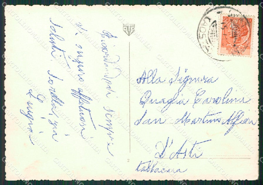 Aosta Saint Vincent Foto FG cartolina KB1688 – retro