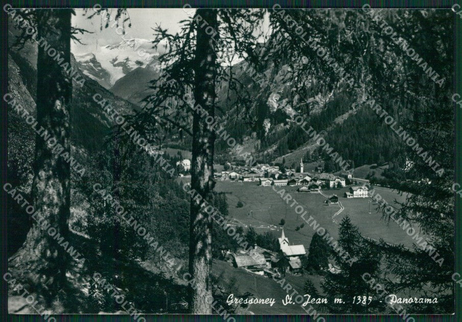 Aosta Gressoney Saint Jean Foto FG cartolina KB1696 – fronte