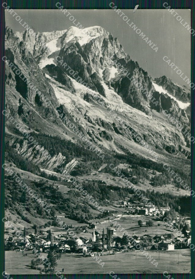 Aosta Courmayeur Entrèves Cai Foto FG cartolina KB1704 – fronte