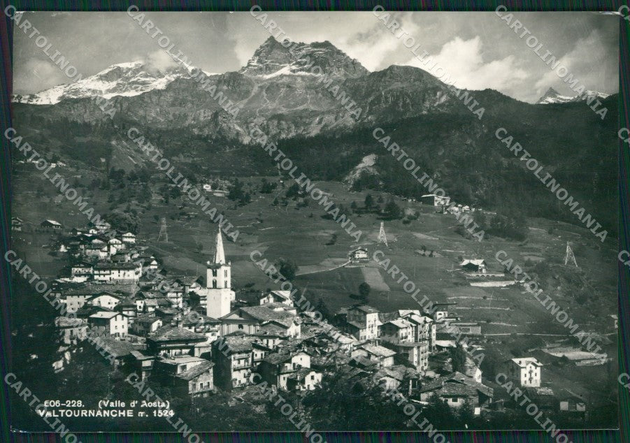 Aosta Valtournanche Foto FG cartolina KB1710 – fronte
