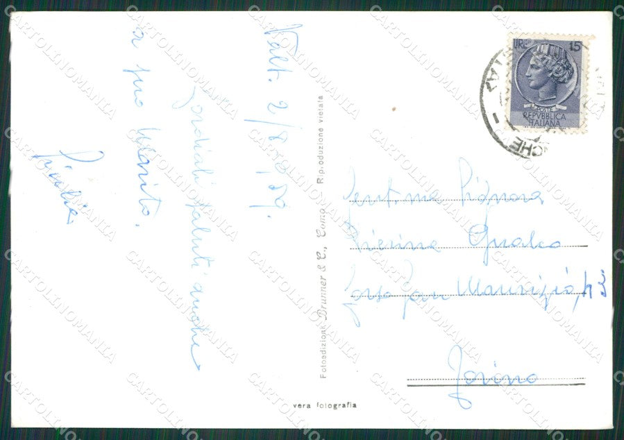 Aosta Valtournanche Foto FG cartolina KB1710 – retro