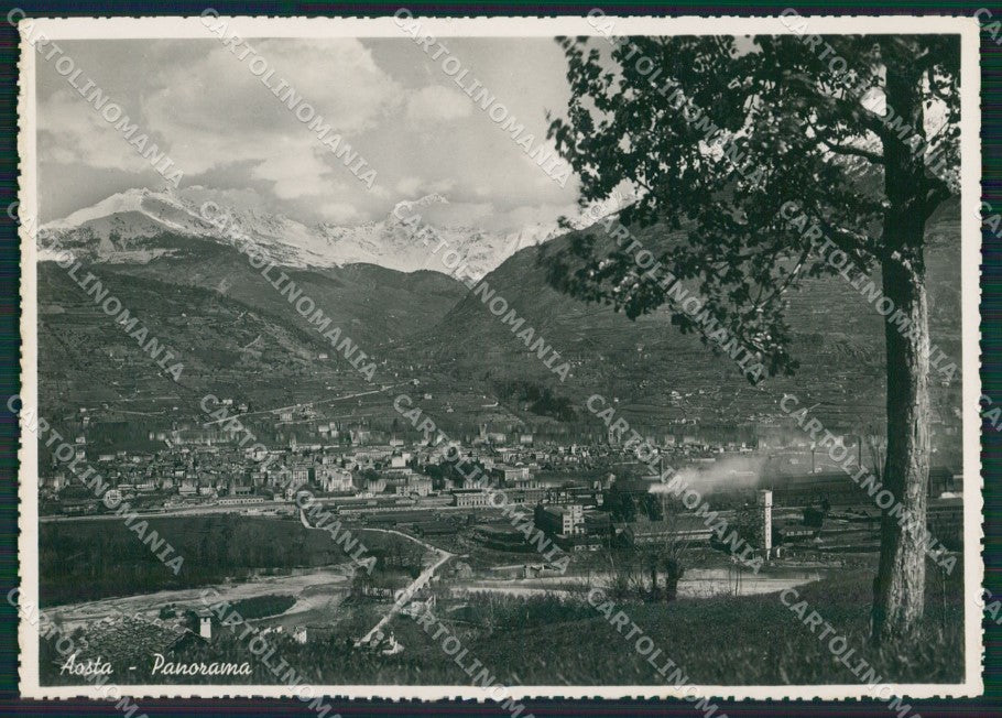 Aosta Città Foto FG cartolina KB1714 – fronte