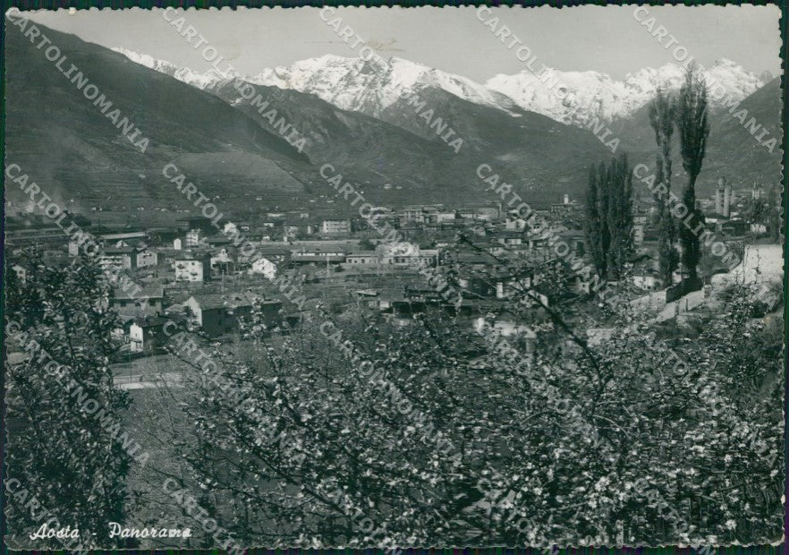 Aosta Città Foto FG cartolina KB1715 – fronte
