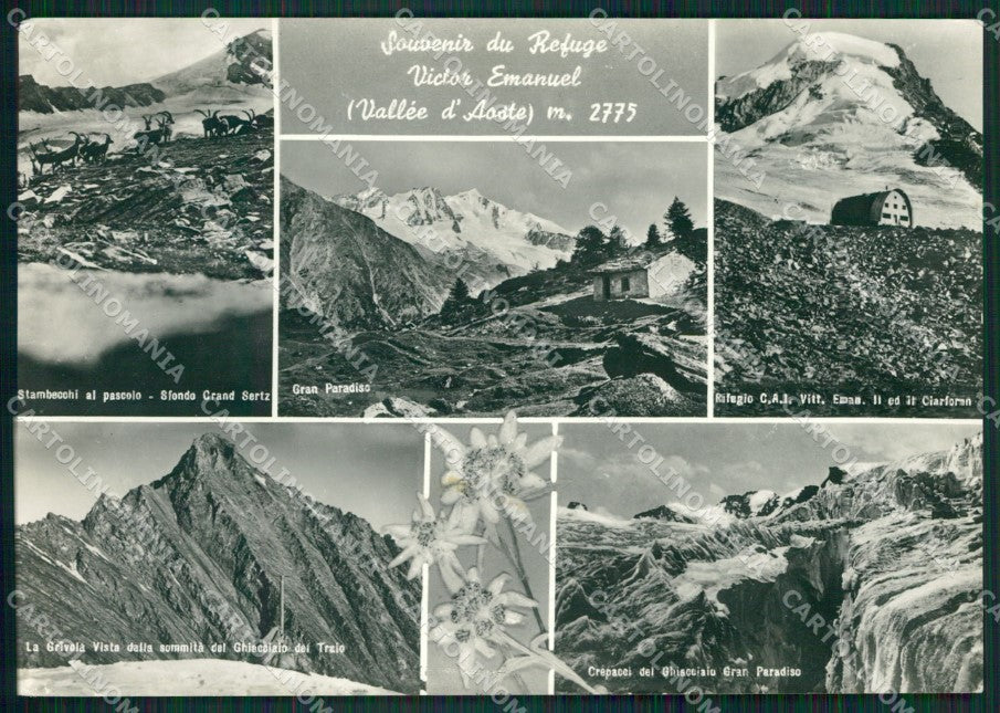 Aosta Rifugi Valle d'Aosta Foto FG cartolina KB1719 – fronte
