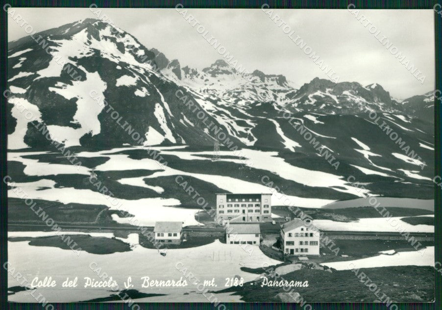 Aosta Colle del Piccolo San Bernardo Nevicata Foto FG cartolina KB1721 – fronte