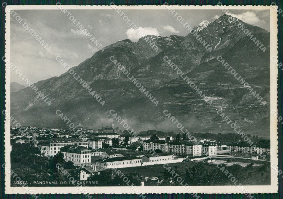Aosta Città Caserme Foto FG cartolina KB1725 – fronte