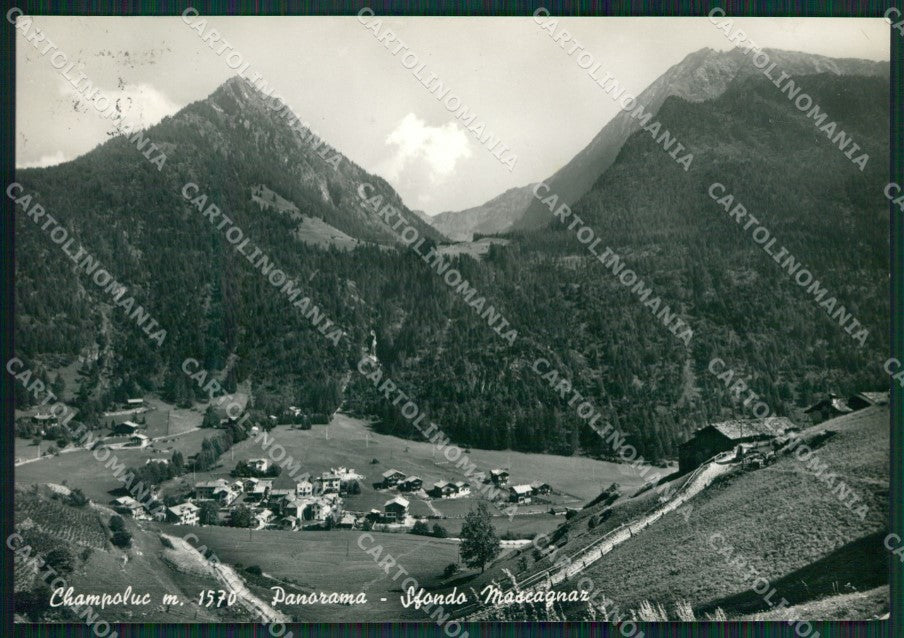 Aosta Ayas Champuloc Mascagnaz Foto FG cartolina KB1727 – fronte