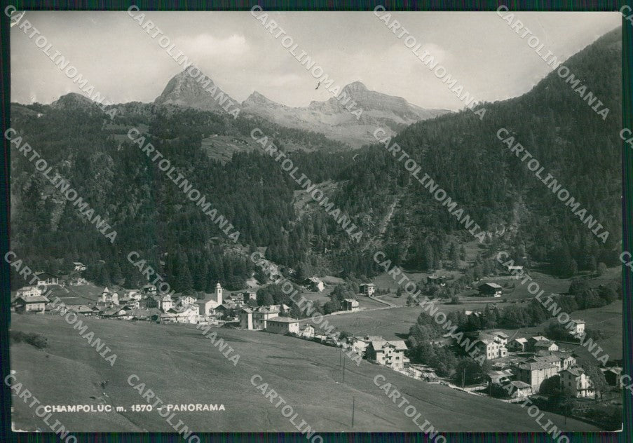 Aosta Ayas Champoluc PIEGHINA Foto FG cartolina KB1737 – fronte