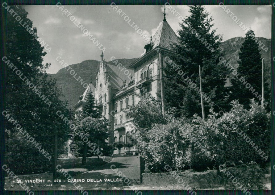 Aosta Saint Vincent Foto FG cartolina KB1738 – fronte