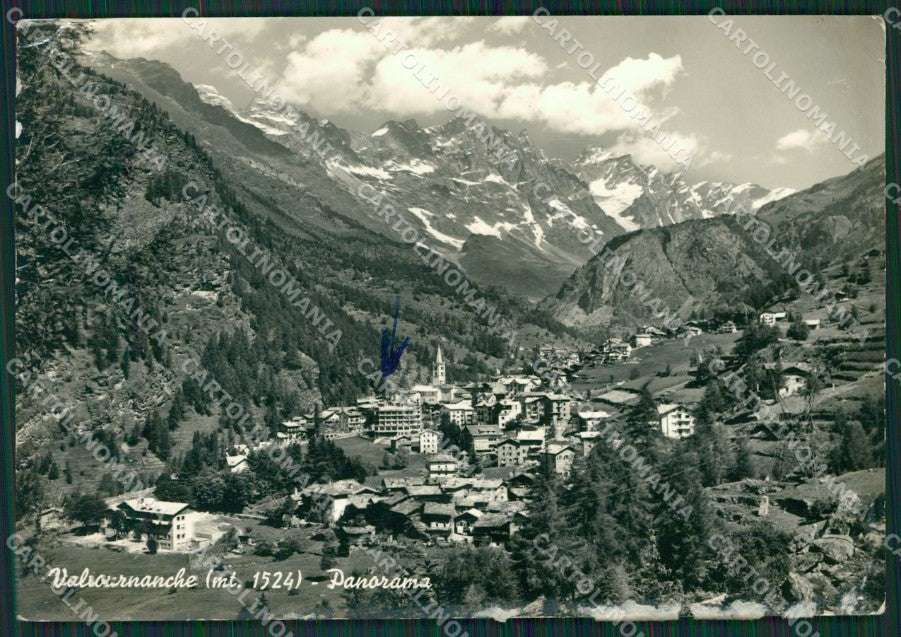 Aosta Valtournanche PIEGHE Foto FG cartolina KB1749 – fronte