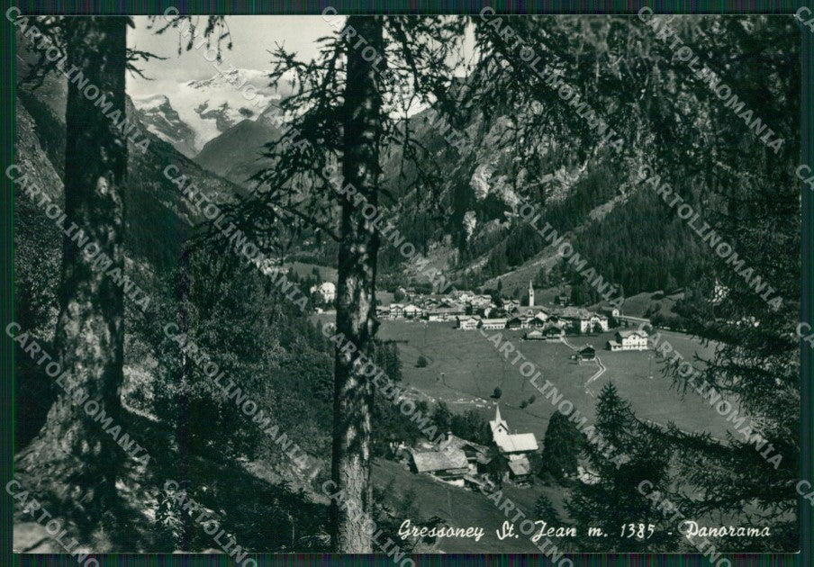 Aosta Gressoney Saint Jean Foto FG cartolina KB1751 – fronte