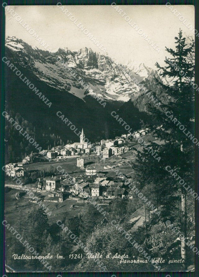 Aosta Valtournanche PIEGHINA Foto FG cartolina KB1770 – fronte
