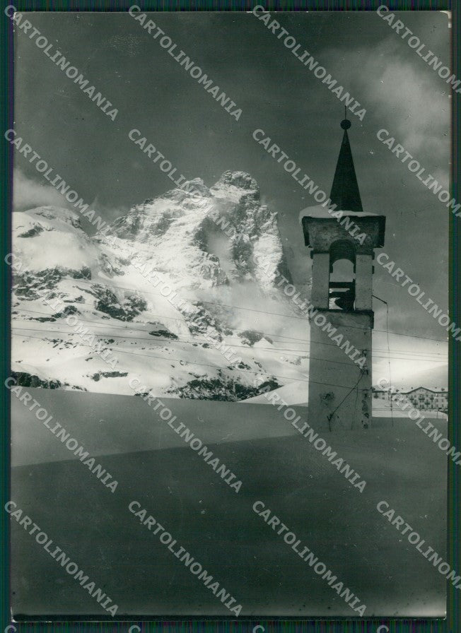 Aosta Valtournenche Cervinia Cervino Foto FG cartolina KB1773 – fronte