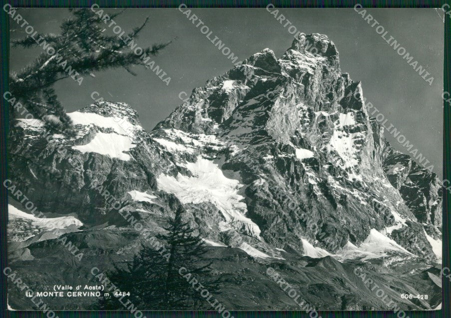 Aosta Valtournenche Cervino PIEGHINA Foto FG cartolina KB1777 – fronte
